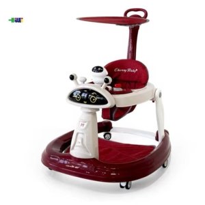 Cherry Baby Walker 5×1 – مشاية أطفال متعددة الاستخدام مع مظلة وواجهة روبوتية