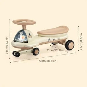 Rocket Rider – دراجة للأطفال بتصميم فضائي جذاب وإضاءة داخلية ساحرة