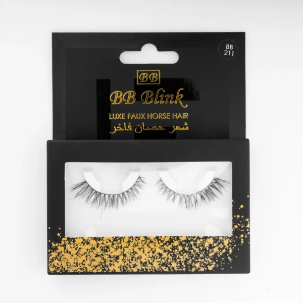 ⁦رموش شعر حصان فاخر - BB Blink Luxe Faux Horse Hair⁩ - الصورة ⁦5⁩