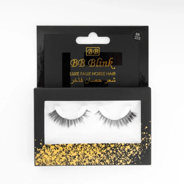 ⁦رموش شعر حصان فاخر - BB Blink Luxe Faux Horse Hair⁩ - الصورة ⁦8⁩