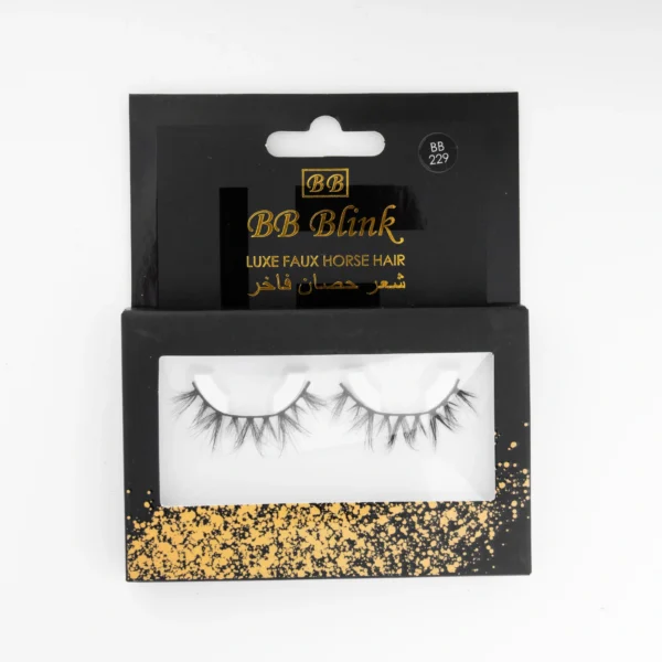 ⁦رموش شعر حصان فاخر - BB Blink Luxe Faux Horse Hair⁩ - الصورة ⁦10⁩