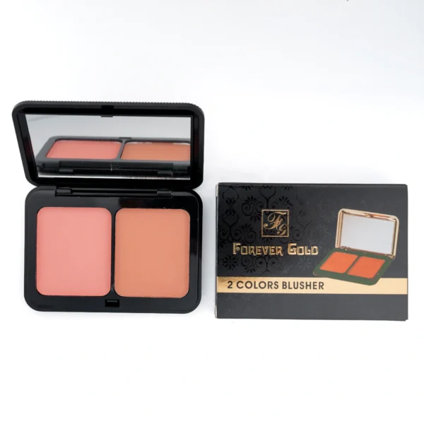 ⁦بلاشر - Forever Gold 2 Colors Blusher⁩ - الصورة ⁦5⁩