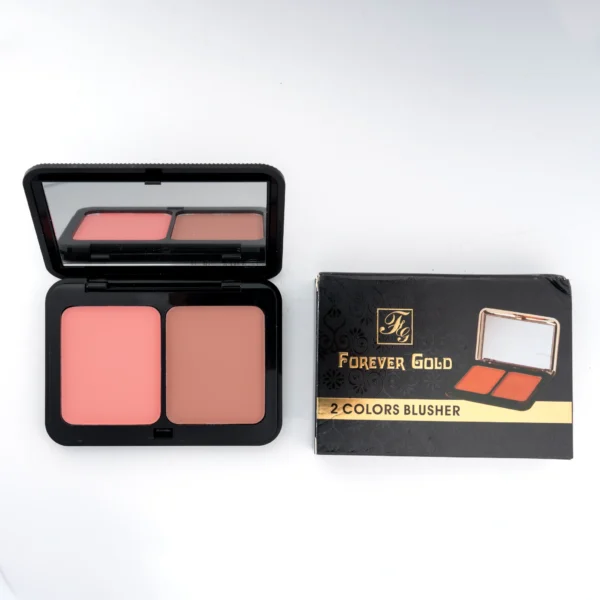 ⁦بلاشر - Forever Gold 2 Colors Blusher⁩ - الصورة ⁦6⁩