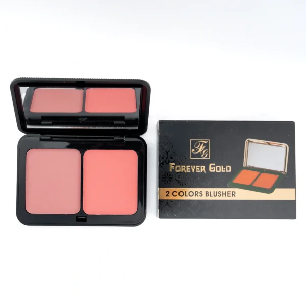 ⁦بلاشر - Forever Gold 2 Colors Blusher⁩ - الصورة ⁦7⁩