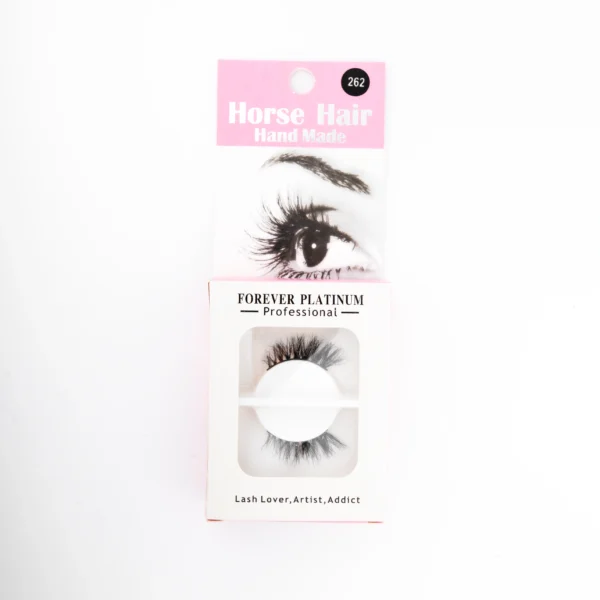 ⁦رموش شعر حصان صناعة يدوية - Forever Platinum Professional Horse Hair Lashes Hand Made⁩ - الصورة ⁦9⁩