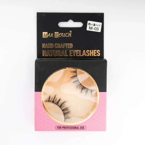 ⁦رموش شعر بشري طبيعي - Max Touch Hand Ceafted Natural Eyelashes⁩ - الصورة ⁦2⁩
