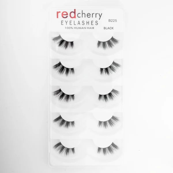 ⁦رموش شعر بشري طبيعي 100% 5 أزواج - Red Cherry 100% Human Hair 5 Pairs⁩ - الصورة ⁦8⁩
