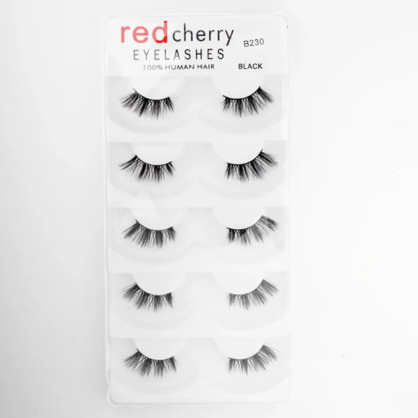 ⁦رموش شعر بشري طبيعي 100% 5 أزواج - Red Cherry 100% Human Hair 5 Pairs⁩ - الصورة ⁦13⁩