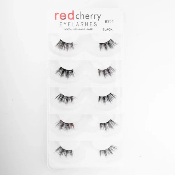 ⁦رموش شعر بشري طبيعي 100% 5 أزواج - Red Cherry 100% Human Hair 5 Pairs⁩ - الصورة ⁦18⁩