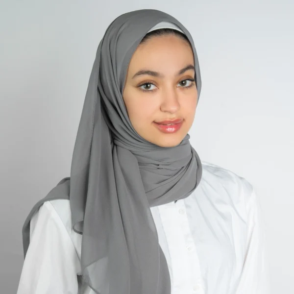 حجاب شيفون سادة