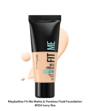 Maybelline فاونديشن fit me - 104 Ivory Ros 104