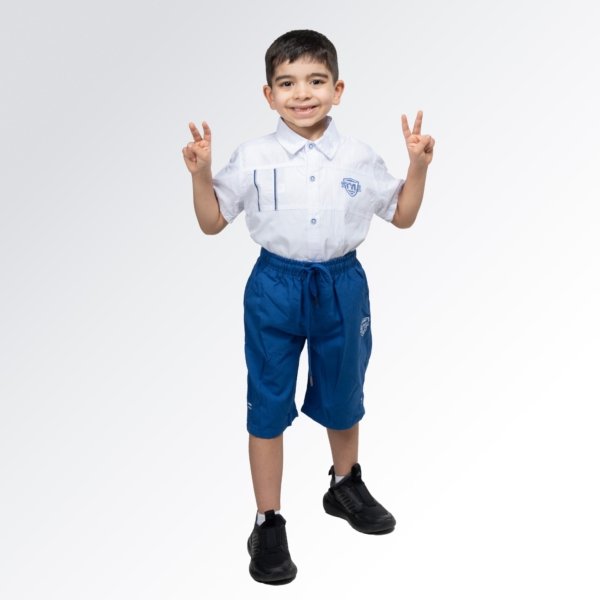 ⁦طقم ملابس روضة قميص وشورت⁩ - الصورة ⁦3⁩