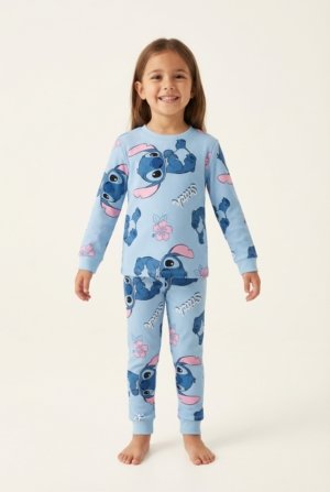 طقم بيجامة أطفال ستيتش