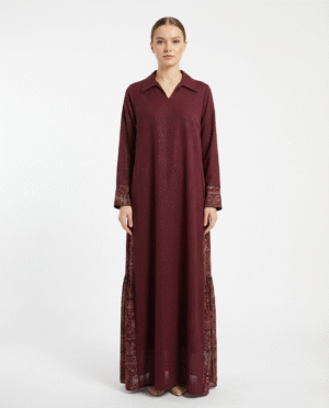 دراعة كريب راقية بنقوش تراثية